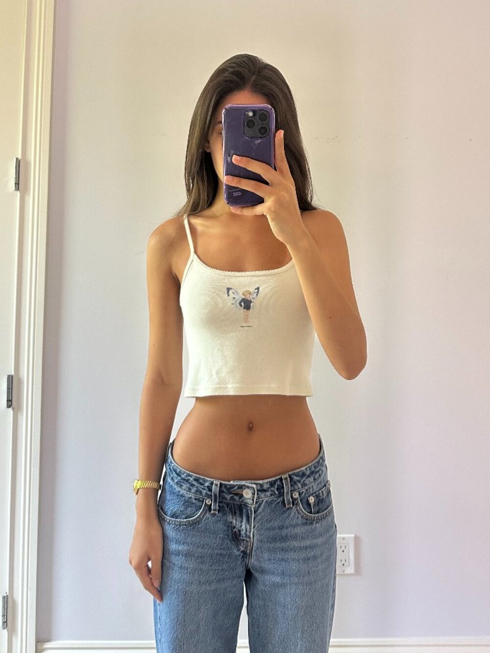 Brandy Melville Angel Graphic Tank